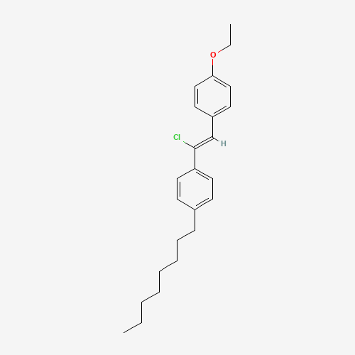 TRANS-4-OCTYL-ALPHA-CHLORO-4'-ETHOXYSTILBENE (CAS: 33468-15-4) - Related Chemical Product