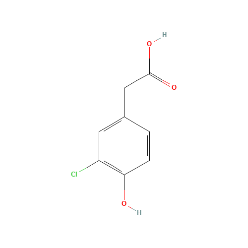 3-CHLORO-4-HYDROXYPHENYLACETIC ACID (CAS: 33697-81-3) - Related Chemical Product