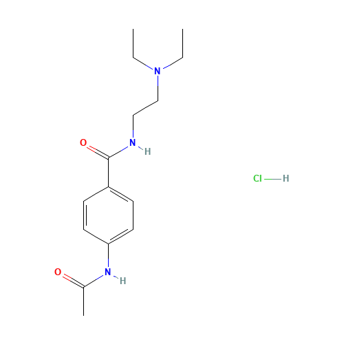 N-ACETYLPROCAINAMIDE HYDROCHLORIDE (CAS: 34118-92-8) - Related Chemical Product