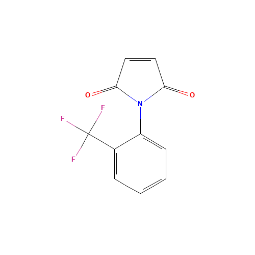 1-(2-TRIFLUOROMETHYL-PHENYL)-PYRROLE-2,5-DIONE (CAS: 34520-59-7) - Related Chemical Product