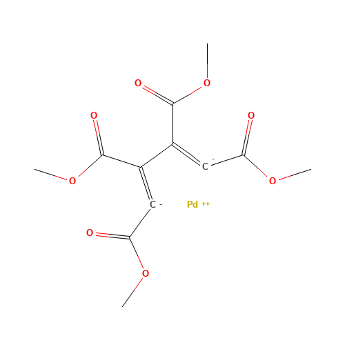 [1,2,3,4-TETRAKIS(METHOXYCARBONYL)-1,3-BUTADIENE-1,4-DIYL]PALLADIUM (CAS: 35279-80-2) - Related Chemical Product