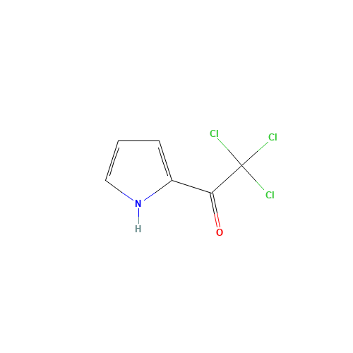 2-(TRICHLOROACETYL)PYRROLE (CAS: 35302-72-8) - Chemical Structure and Molecular Formula 