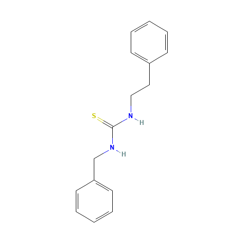 1-BENZYL-3-PHENETHYL-2-THIOUREA (CAS: 35653-54-4) - Related Chemical Product