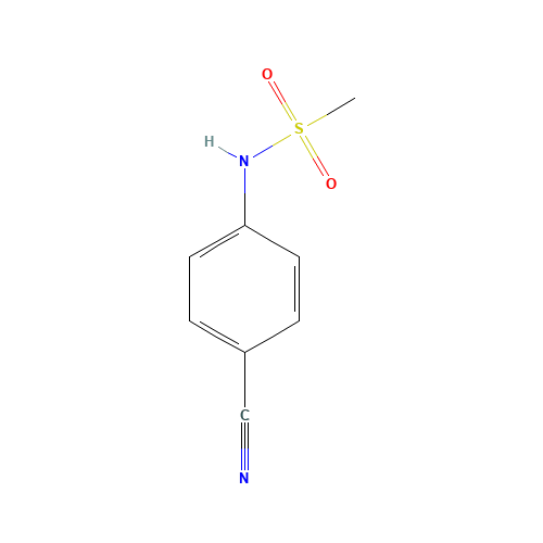 4-(METHANESULFONYLAMINO)BENZONITRILE (CAS: 36268-67-4) - Related Chemical Product