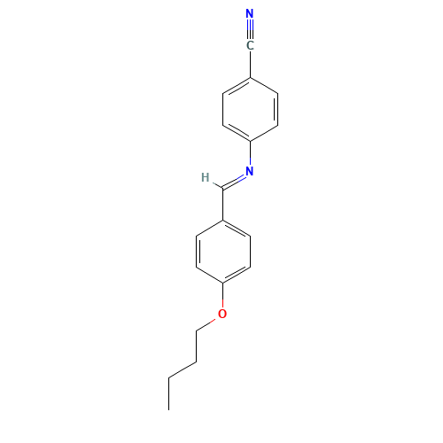 4'-N-BUTOXYBENZYLIDENE-4-CYANOANILINE (CAS: 36405-17-1) - Related Chemical Product