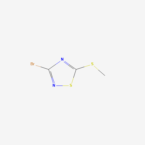 3-BROMO-5-METHYLTHIO-1,2,4-THIADIAZOLE (CAS: 36955-33-6) - Related Chemical Product