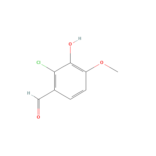 2-CHLORO-3-HYDROXY-4-METHOXYBENZALDEHYDE (CAS: 37687-57-3) - Related Chemical Product
