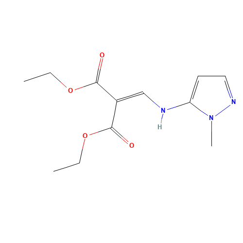 DIETHYL 2-([(1-METHYL-1H-PYRAZOL-5-YL)AMINO]METHYLENE)MALONATE (CAS: 37799-77-2) - Related Chemical Product