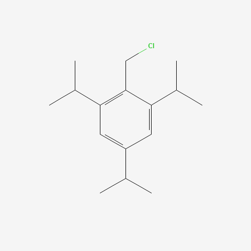 2,4,6-TRIISOPROPYLBENZYL CHLORIDE (CAS: 38580-86-8) - Chemical Structure and Molecular Formula 
