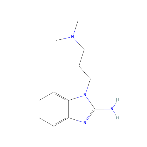 1-[3-(DIMETHYLAMINO)PROPYL]-1H-BENZIMIDAZOL-2-AMINE (CAS: 38652-80-1) - Related Chemical Product