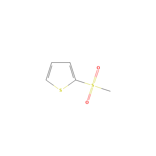 2-METHYLSULFONYLTHIOPHENE (CAS: 38695-60-2) - Chemical Structure and Molecular Formula 