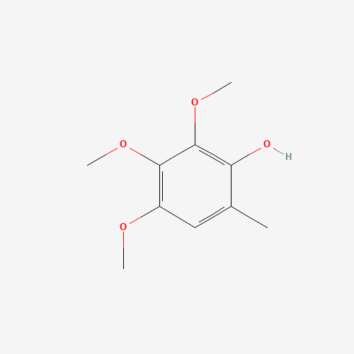 2,3,4-Trimethoxy-6-methylphenol (CAS: 39068-88-7) - Chemical Structure and Molecular Formula 