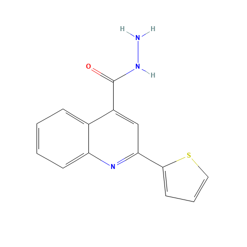 2-THIOPHEN-2-YL-QUINOLINE-4-CARBOXYLIC ACID HYDRAZIDE (CAS: 39072-28-1) - Related Chemical Product