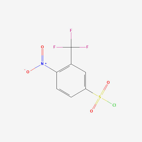 4-NITRO-3-(TRIFLUOROMETHYL)BENZENESULFONYL CHLORIDE (CAS: 39234-83-8) - Related Chemical Product