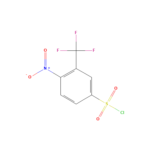 4-NITRO-3-(TRIFLUOROMETHYL)BENZENESULFONYL CHLORIDE (CAS: 39234-83-8) - Related Chemical Product