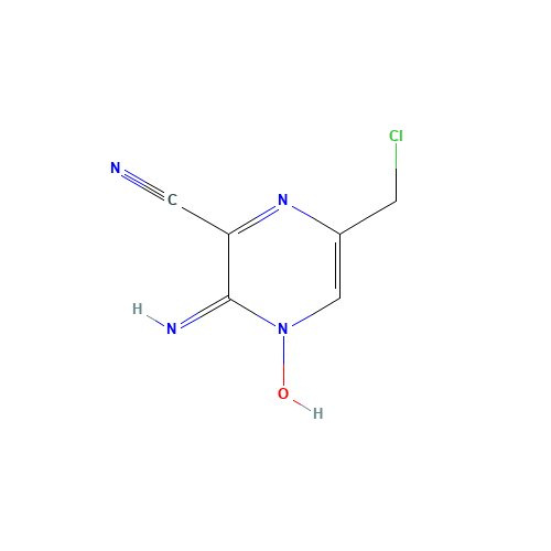 3-AMINO-6-(CHLOROMETHYL)-2-PYRAZINECARBONITRILE 4-OXIDE (CAS: 40127-89-7) - Related Chemical Product