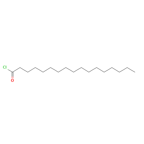 MARGAROYL CHLORIDE (CAS: 40480-10-2) - Chemical Structure and Molecular Formula 