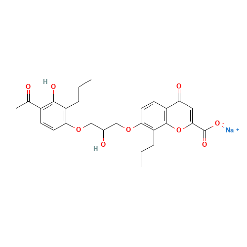 FPL-55712 (CAS: 40786-08-1) - Chemical Structure and Molecular Formula 