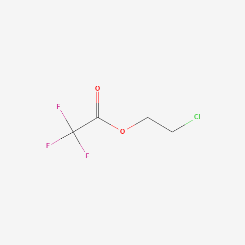 2-CHLOROETHYL TRIFLUOROACETATE (CAS: 40949-99-3) - Chemical Structure and Molecular Formula 
