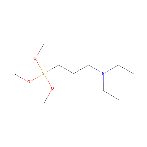 (N,N-Diethyl-3-aminopropyl)trimethoxysilane (CAS: 41051-80-3) - Related Chemical Product