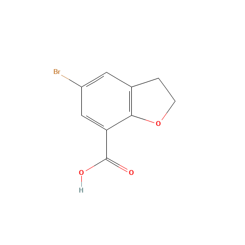 5-BROMO-2,3-DIHYDROBENZOFURAN-7-CARBOXYLIC ACID (CAS: 41177-72-4) - Related Chemical Product