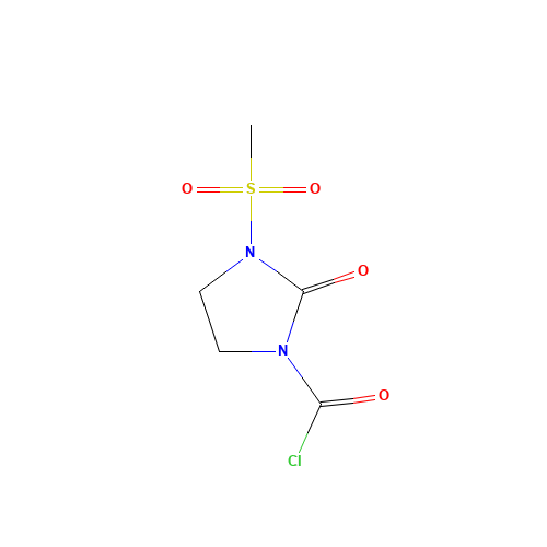 3-Chlorocarbonyl-1-methanesulfonyl-2-imidazolidinone (CAS: 41762-76-9) - Related Chemical Product