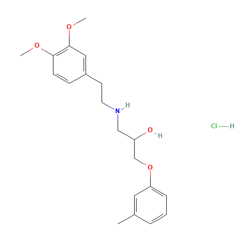 Bevantolol hydrochloride (CAS: 42864-78-8) - Related Chemical Product