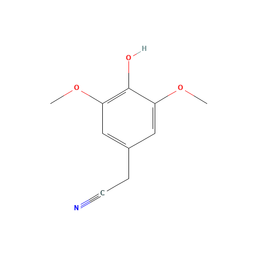 3,5-DIMETHOXY-4-HYDROXYPHENYL ACETONITRILE (CAS: 42973-55-7) - Related Chemical Product