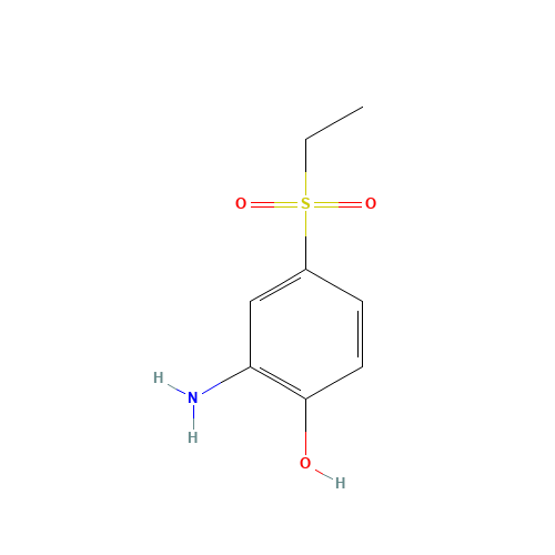 2-AMINO-4-(ETHYLSULFONYL)PHENOL (CAS: 43115-40-8) - Related Chemical Product