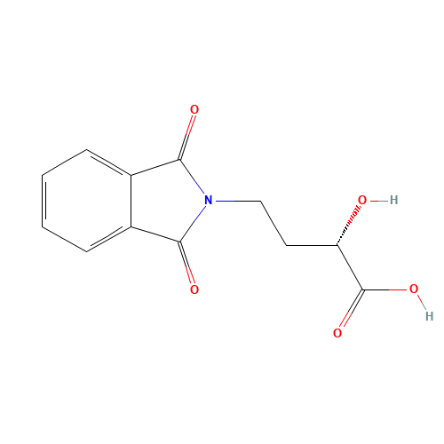 (2S)-4-(1,3-Dioxoisoindolin-2-yl)-2-hydroxybutanoic acid (CAS: 48172-10-7) - Related Chemical Product