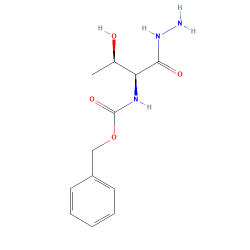 Z-THR-NHNH2 (CAS: 49706-30-1) - Chemical Structure and Molecular Formula 