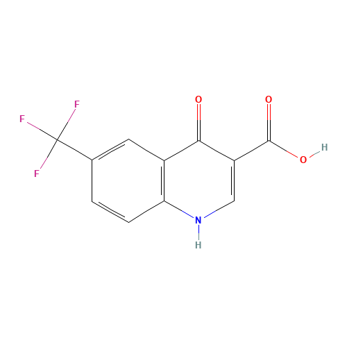 4-HYDROXY-6-(TRIFLUOROMETHYL)-3-QUINOLINECARBOXYLIC ACID (CAS: 49713-47-5) - Related Chemical Product