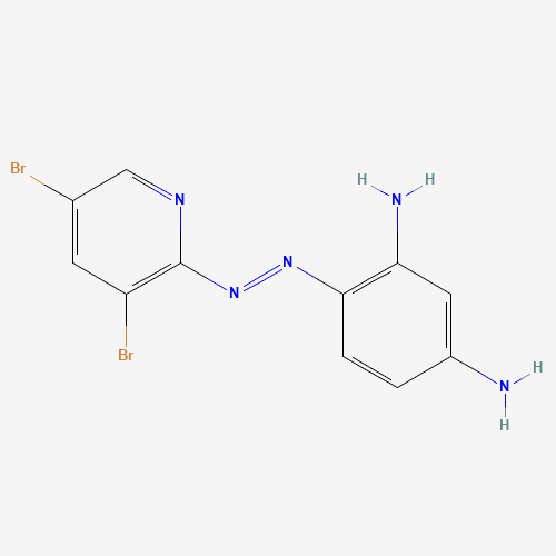 4-(3,5-DIBROMO-2-PYRIDYLAZO)-1,3-PHENYLENEDIAMINE (CAS: 50768-79-1) - Related Chemical Product