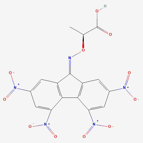 (+)-ALPHA-(2,4,5,7-TETRANITRO-9-FLUORENYLIDENEAMINOXY)PROPIONIC ACID (CAS: 50996-73-1) - Related Chemical Product