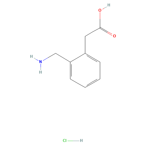 2-(Aminomethyl)phenylacetic acid hydrochloride (CAS: 52067-92-2) - Related Chemical Product