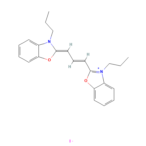 3,3'-DIPROPYLOXACARBOCYANINE IODIDE (CAS: 53213-79-9) - Related Chemical Product