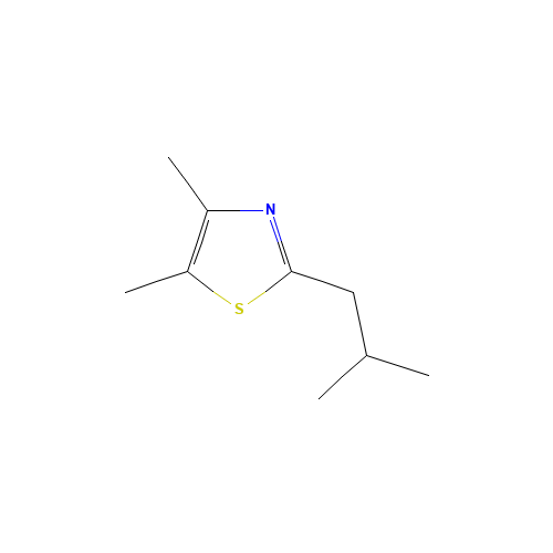 2-ISOBUTYL-4,5-DIMETHYLTHIAZOLE (CAS: 53498-32-1) - Related Chemical Product