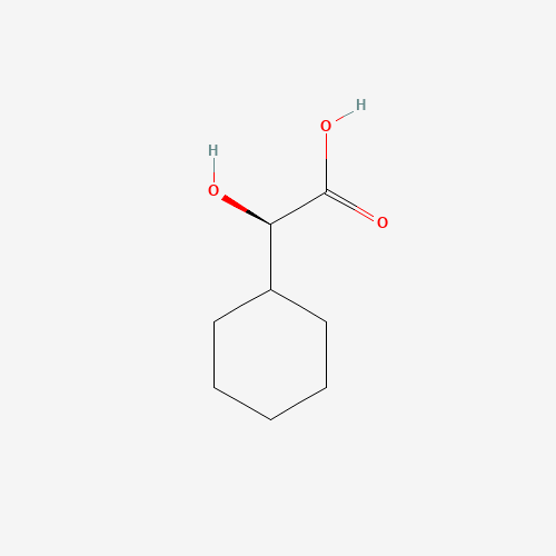 (R)-(-)-HEXAHYDROMANDELIC ACID (CAS: 53585-93-6) - Chemical Structure and Molecular Formula 