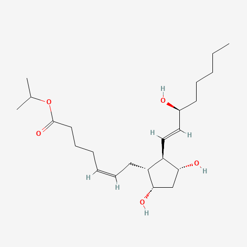 9ALPHA,11ALPHA,15S-TRIHYDROXY-PROSTA-5Z,13E-DIEN-1-OIC ACID,ISOPROPYL ESTER (CAS: 53764-90-2) - Related Chemical Product