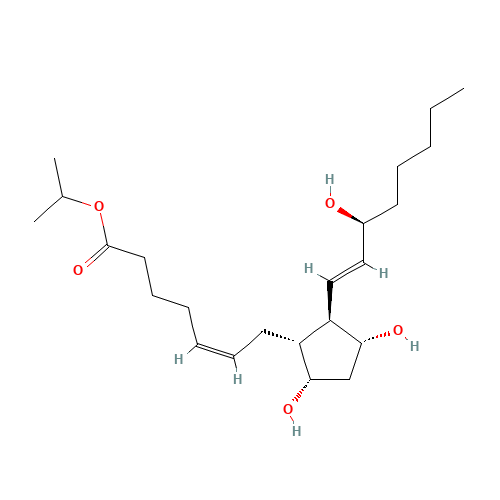 9ALPHA,11ALPHA,15S-TRIHYDROXY-PROSTA-5Z,13E-DIEN-1-OIC ACID,ISOPROPYL ESTER (CAS: 53764-90-2) - Related Chemical Product