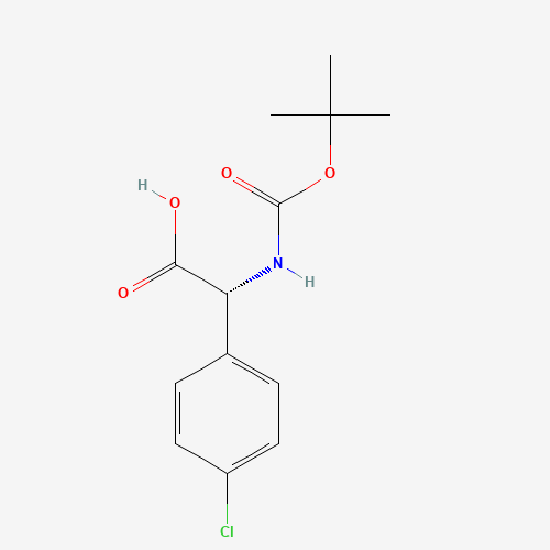 N-Boc-(4'-Chlorophenyl)glycine (CAS: 53994-85-7) - Related Chemical Product