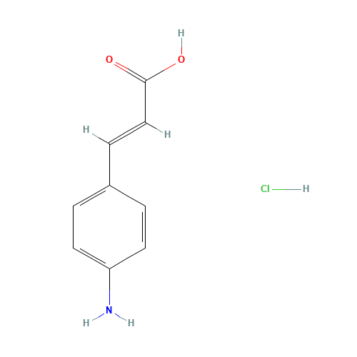4-AMINOCINNAMIC ACID HYDROCHLORIDE (CAS: 54057-95-3) - Related Chemical Product