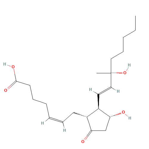 15(R)-15-METHYL PROSTAGLANDIN E2 (CAS: 55028-70-1) - Related Chemical Product
