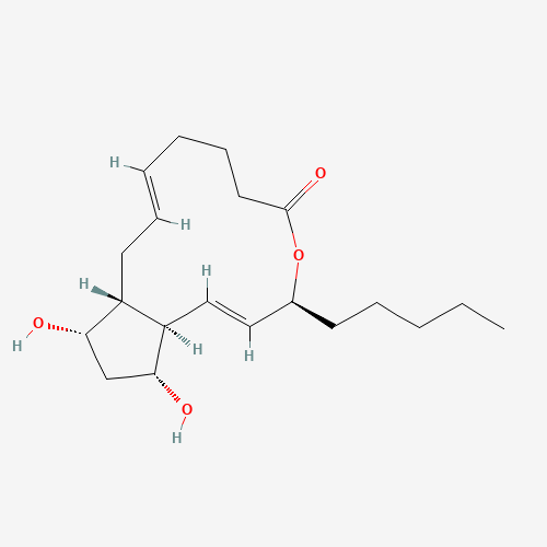 9ALPHA,11ALPHA,15S-TRIHYDROXY-PROSTA-5Z,13E-DIEN-1-OIC ACID,1,15-LACTONE (CAS: 55314-49-3) - Related Chemical Product