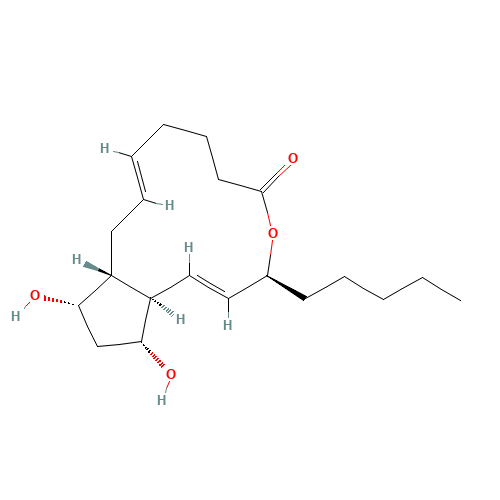9ALPHA,11ALPHA,15S-TRIHYDROXY-PROSTA-5Z,13E-DIEN-1-OIC ACID,1,15-LACTONE (CAS: 55314-49-3) - Related Chemical Product