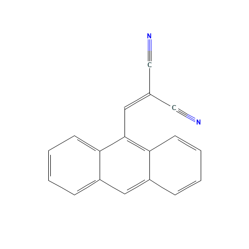 (9-ANTHRYLMETHYLENE)MALONONITRILE (CAS: 55490-87-4) - Related Chemical Product