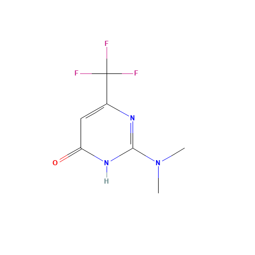 2-(DIMETHYLAMINO)-6-(TRIFLUOROMETHYL)-4-PYRIMIDINOL (CAS: 55545-80-7) - Related Chemical Product
