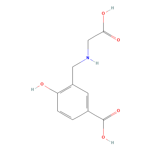 3-(CARBOXYMETHYLAMINOMETHYL)-4-HYDROXYBENZOIC ACID (CAS: 55739-39-4) - Related Chemical Product