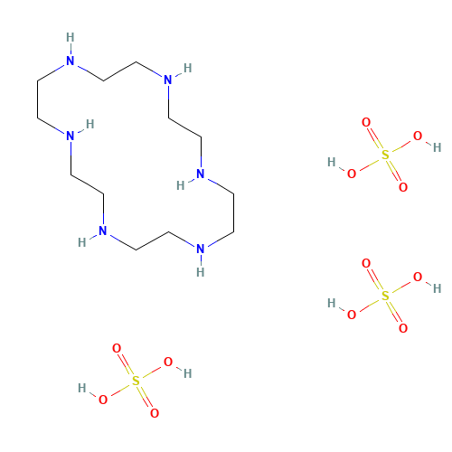 HEXACYCLEN TRISULFATE (CAS: 56187-09-8) - Chemical Structure and Molecular Formula 
