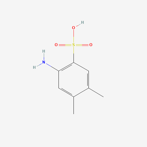 3,4-Dimethylaniline-6-sulfonic acid (CAS: 56375-83-8) - Chemical Structure and Molecular Formula 